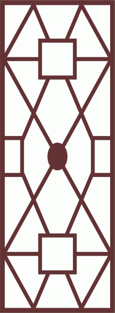 Iron Arches Floral Jali Design For Laser Cutting Free DXF File