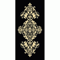 Jali Design Flower Free DXF File