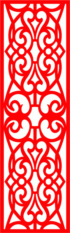 Jali Design Free Vector File