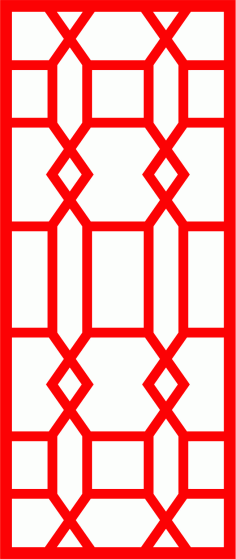 Jali Inspired Pattern Screen Design Free Vector File