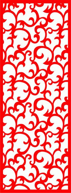 Jali Inspired Screen Free Vector File