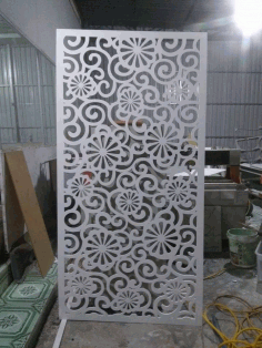 Jali Inspired Screen Pattern Free DXF File