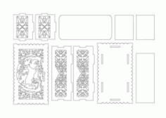 Jali Pattern Design Decor 222 Free DXF File