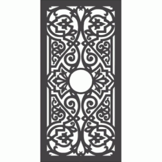 Jali Pattern Design Decor 454 Free DXF File