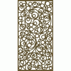 Jali Pattern Design Decor 555 Free DXF File