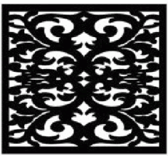 Jali Pattern Design Decor 774 Free DXF File