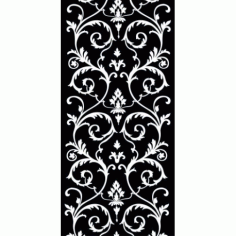 Jali Pattern Design Decor h4 Free DXF File