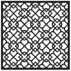 Jali Pattern Design Decor Mjm Free DXF File