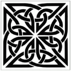 Jali Pattern Design Decor Square Free DXF File