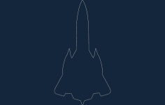 Jet Free DXF File