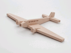 Junkers Ju 52 Lasercut Model Free DXF File