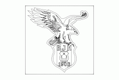Kartal Logo Free DXF File