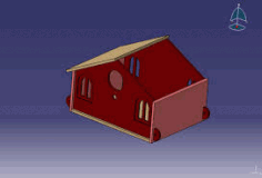 Kasten House Free DXF File