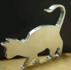 Katze Cat Free DXF File