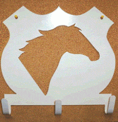 Key Holder Free DXF File