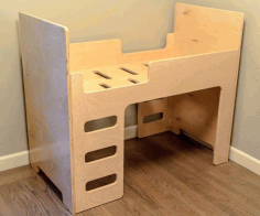 Kids Bunk Bed Free DXF File