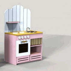 Kitchen Cabinet Washing Dishes For Laser Cut Cnc Free DXF File