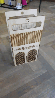 Korobka Pod Shampanskoe For Laser Cut Free Vector File