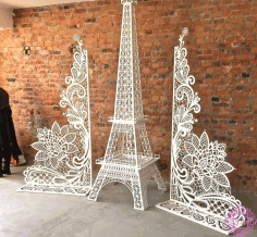 Kruzhevnaya Shirma For Laser Cut Free Vector File, Free Vectors File