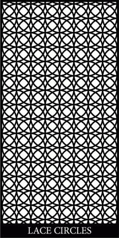 Lace Circles Free DXF File