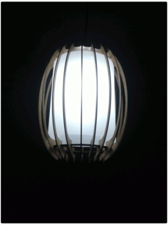 Lamp For Laser Cut Free Vector File