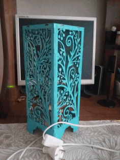 Lamp Laser Cut Cnc Router Plans Free Vector File
