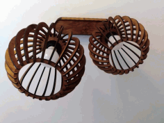 Lamp Layout For Laser Cut Free Vector File