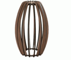 Lamp Light For Laser Cut Cnc Free Vector File