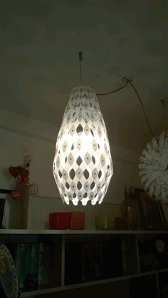 Lamp Shade Acril 1 Mm Free DXF File