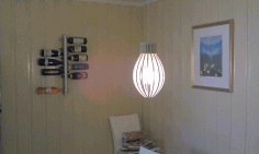 Lamp Sigd Laser Cut 3d Puzzle Free DXF File