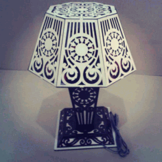 Lamp Template Free DXF File