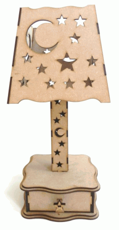 Lampa Laser Cut Free Vector File