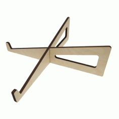 Laptop Stand Mdf 6mm For Laser Cutting Free DXF File