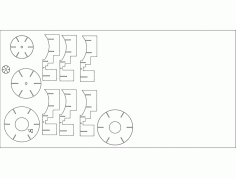 Lari Lamp Design Free DXF File