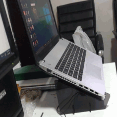 Laser Cut 15 Inch Laptop Stand 3mm Free Vector File