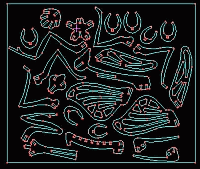 Laser Cut 3d Puzzle Mantis 3mm Template Free DXF File