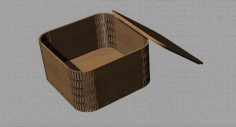 Laser Cut 3mm Plywood Box Free Vector File