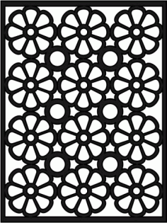 Laser Cut Abstract Background Geometric Pattern Free Vector File, Free Vectors File