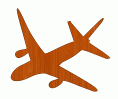 Laser Cut Airplane Wood Aeroplane Free Vector File