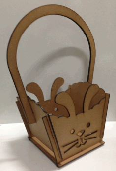 Laser Cut Bandeja Al 231 A Coelho Pascoa Free Vector Files