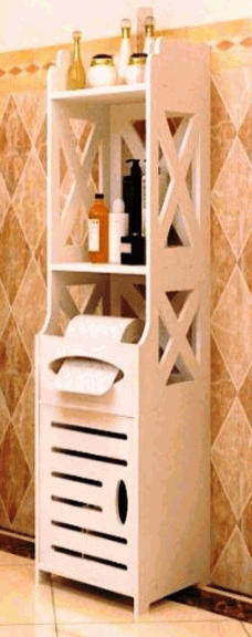 Laser Cut Bathroom Shelf Free Vector File