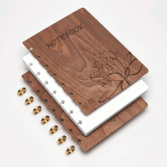 Laser Cut Book Cover 2 Free Vector File