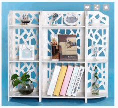 Laser Cut Bookshelf Storage Rack Template 3d Puzzle Free Vector File