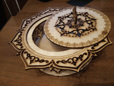 Laser Cut Box For Sweets Candy Free DXF File