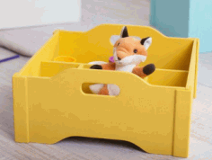 Laser Cut Box For Toys Free Vector File, Free Vectors File