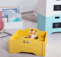 Laser Cut Box For Toys Free DXF File