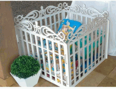 Laser Cut Cage Box Free Vector File