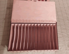 Laser Cut Cell Phone Storage Box For Classroom Free Vector File