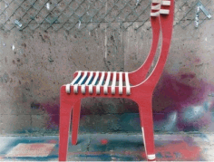 Laser Cut Cnc Chair Free Vector File