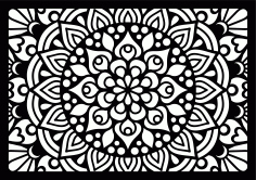 Laser Cut Cnc Jali Cutting Pattern Screen Design Free Vector File